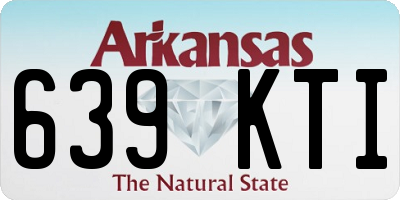 AR license plate 639KTI