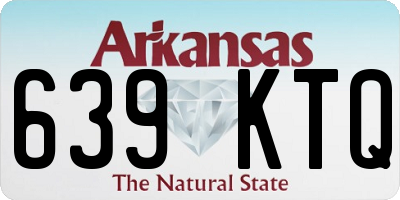 AR license plate 639KTQ