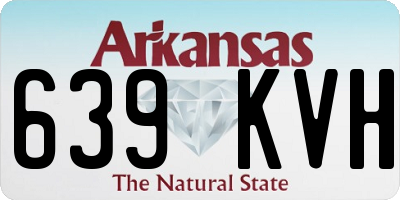AR license plate 639KVH