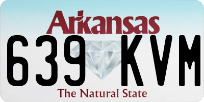 AR license plate 639KVM