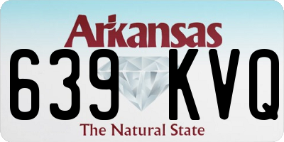 AR license plate 639KVQ