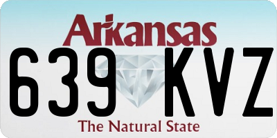 AR license plate 639KVZ