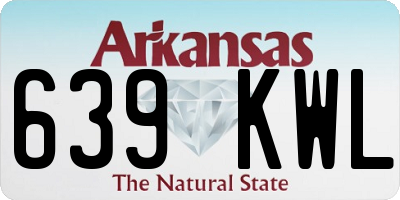 AR license plate 639KWL