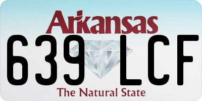 AR license plate 639LCF