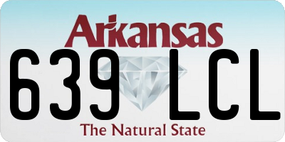 AR license plate 639LCL