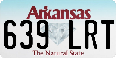 AR license plate 639LRT