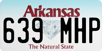 AR license plate 639MHP