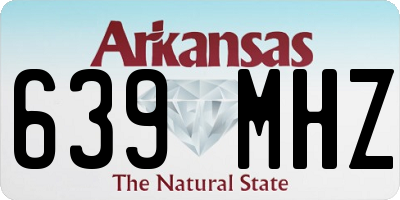 AR license plate 639MHZ