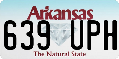 AR license plate 639UPH