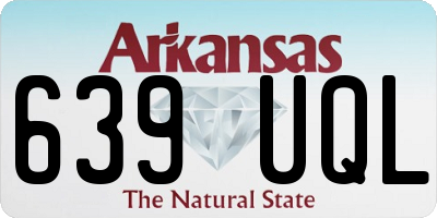AR license plate 639UQL