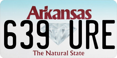 AR license plate 639URE
