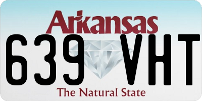 AR license plate 639VHT