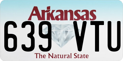 AR license plate 639VTU