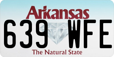 AR license plate 639WFE