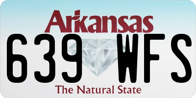 AR license plate 639WFS