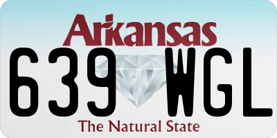 AR license plate 639WGL