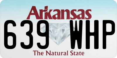AR license plate 639WHP