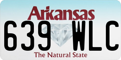 AR license plate 639WLC