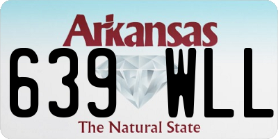 AR license plate 639WLL