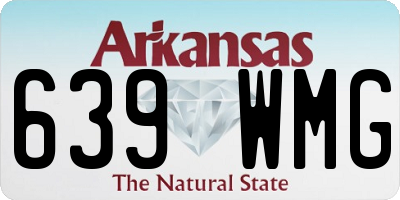 AR license plate 639WMG