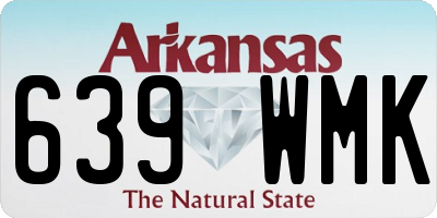 AR license plate 639WMK