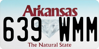 AR license plate 639WMM