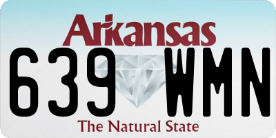 AR license plate 639WMN