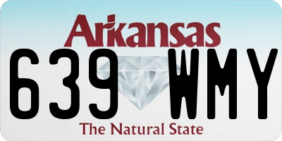 AR license plate 639WMY