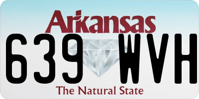 AR license plate 639WVH