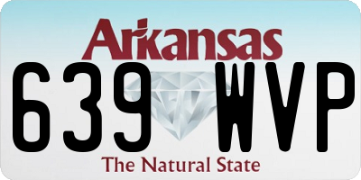AR license plate 639WVP