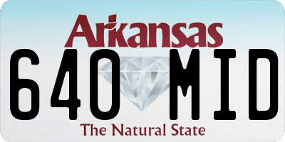 AR license plate 640MID