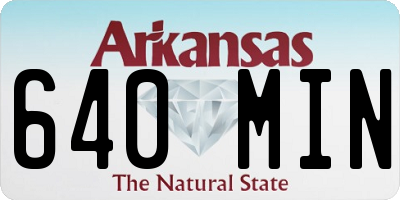 AR license plate 640MIN