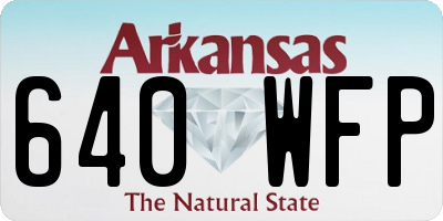 AR license plate 640WFP