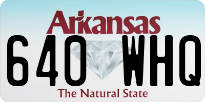 AR license plate 640WHQ
