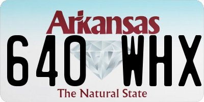 AR license plate 640WHX