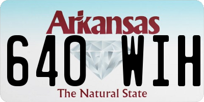 AR license plate 640WIH