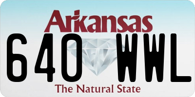 AR license plate 640WWL