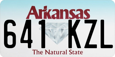 AR license plate 641KZL