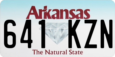 AR license plate 641KZN