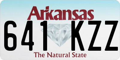 AR license plate 641KZZ