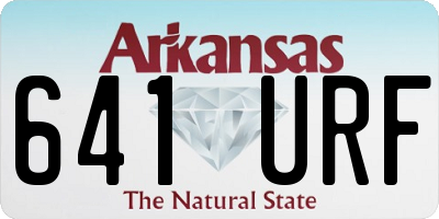 AR license plate 641URF
