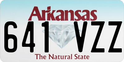 AR license plate 641VZZ