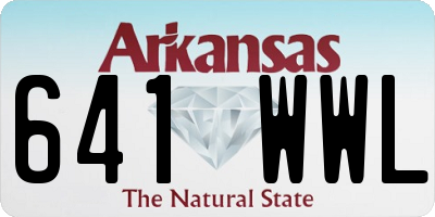 AR license plate 641WWL