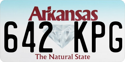 AR license plate 642KPG