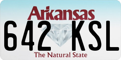 AR license plate 642KSL