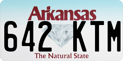 AR license plate 642KTM