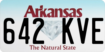 AR license plate 642KVE