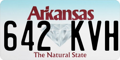 AR license plate 642KVH