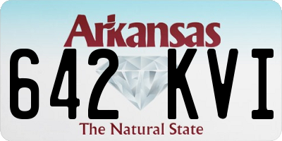 AR license plate 642KVI