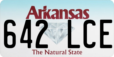 AR license plate 642LCE